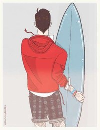 Illustrated Surfwear Lookbooks Image 2