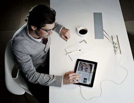 Modern Leaning Desk Lights