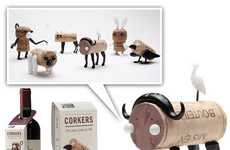 Corked Push-Pin Creatures