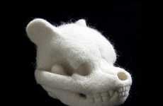 Spooky Stuffed Animal Skulls