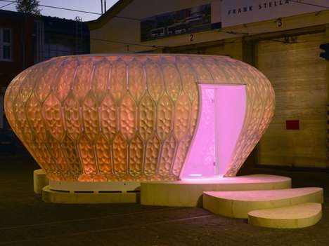 Phytoplankton-Inspired Pavilions