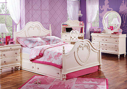 disney princess dresser set Limited Edition DISNEY Princess White Bedroom Furniture