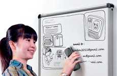 High-Tech Whiteboard Erasers