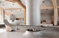 Modernized Ski Lodges