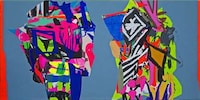 Rave-Ready Abstract Artwork Image 3