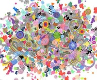 Rave-Ready Abstract Artwork Image 5