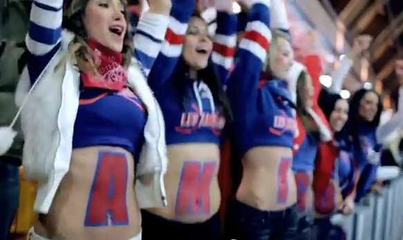 Fan-Frenzy Flash Mobs