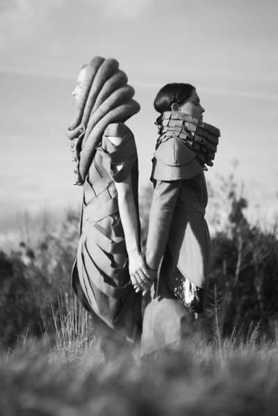 Futuristic Chunky Knitwear