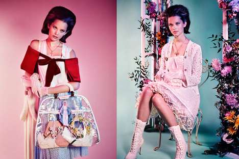 Rosy Retro Editorials