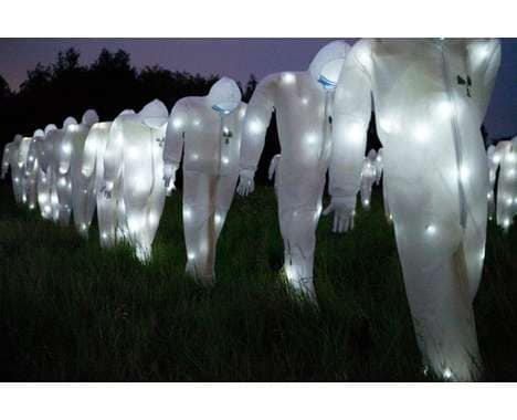 13 Luminous Luzinterruptus Works
