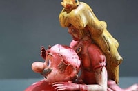 Brain-Gobbling Game Sculptures Image 7