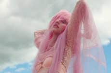 Pink-Haired Beach Campaigns