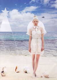 White Lace-Clad Captures Image 2