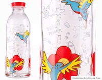 Glass H2O Containers Image 3