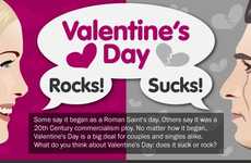 Romantic Holiday Infographics