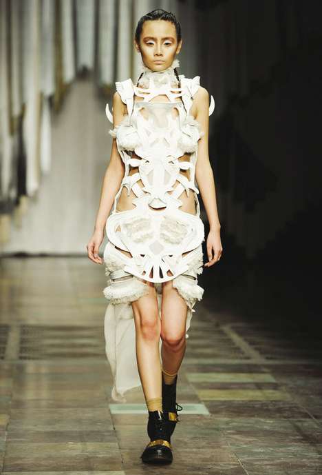 Sculptural Skeleton Catwalks