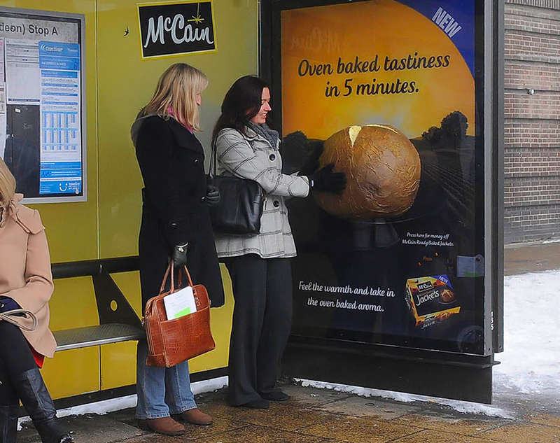 Scent-Emitting Bus Stops