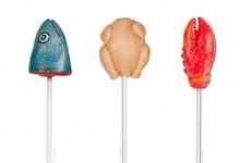 Savory Creature Lollipops