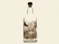 Bottled Soot Art Image 4