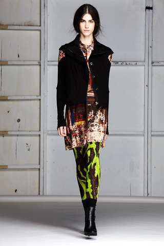 Piled-On Pattern Fashion