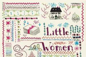 Embroidered Literary Covers : Penguin Threads Deluxe Classics
