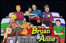 Archie-Inspired Engagement Photos