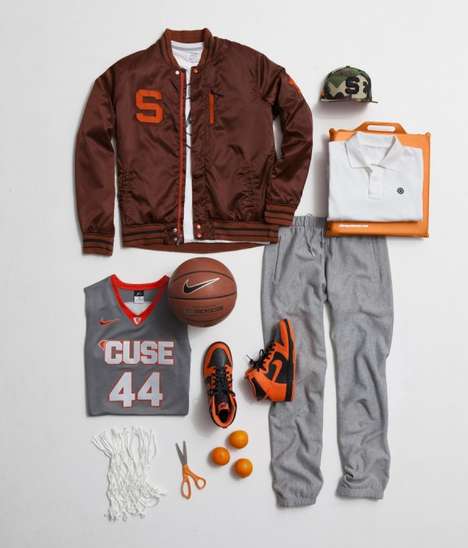 Laid-Out Athletic Lookbooks
