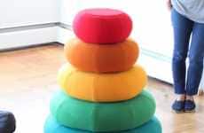 Colorful Mountainous Cushions