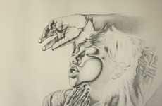Flat-Faced Graphite Drawings