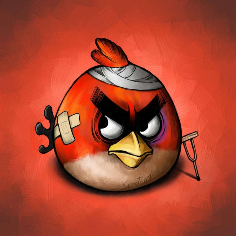 Beaten Avian Depictions