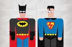 Swapped Costume Superheroes