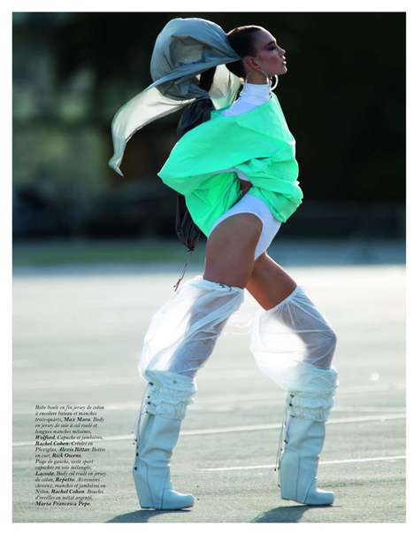 Sporty Raver Editorials
