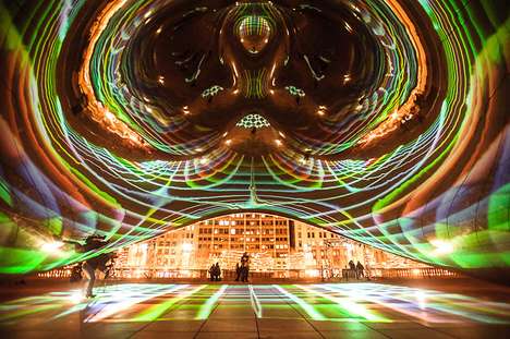 Illuminated Public Sculptures