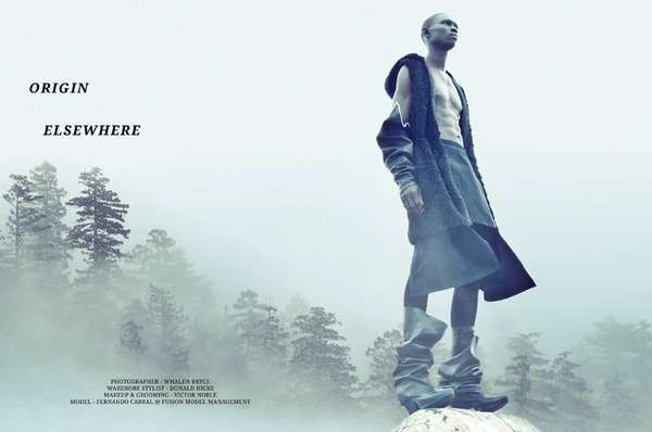 Ominous Otherworldly Fashion Shoots