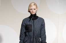 Sleek Snowbound Catwalks