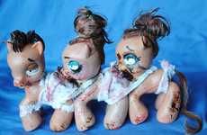 Gruesomely Attached Dolls