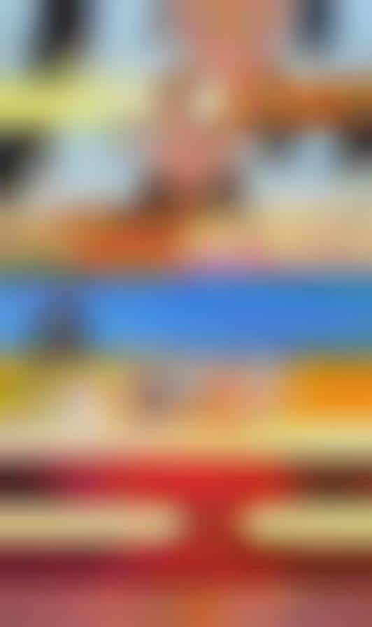 Multicolored Split Screens