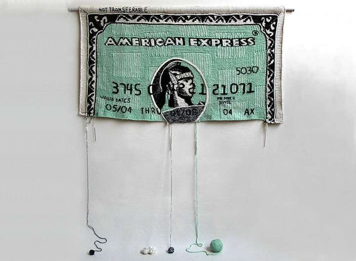 Knitted Credit Cards