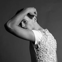 Stag-Headed Model Shoots Image 5