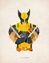 Geometric Avenger Art Image 2
