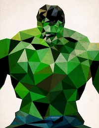 Geometric Avenger Art Image 3