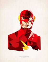 Geometric Avenger Art Image 5