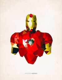 Geometric Avenger Art Image 6