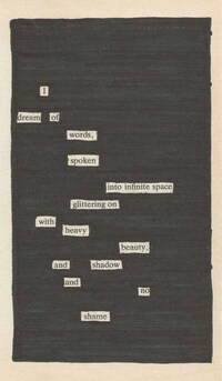 Word-Picked Paper Poems Image 4