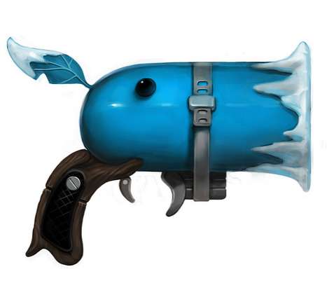 Greenery Game-Inspired Guns
