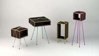Colorful Interlocking Furniture Image 2