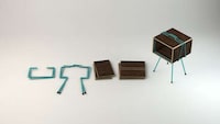 Colorful Interlocking Furniture Image 3