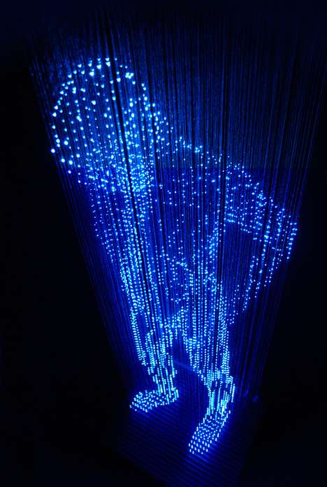 Holographic Light Sculptures