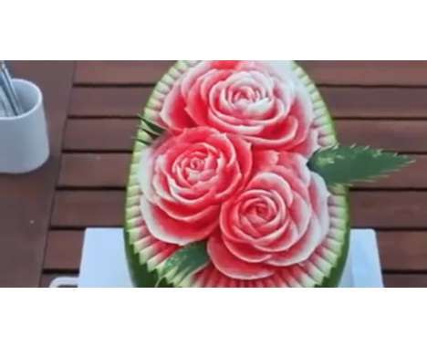 42 Fantastic Food Carvings