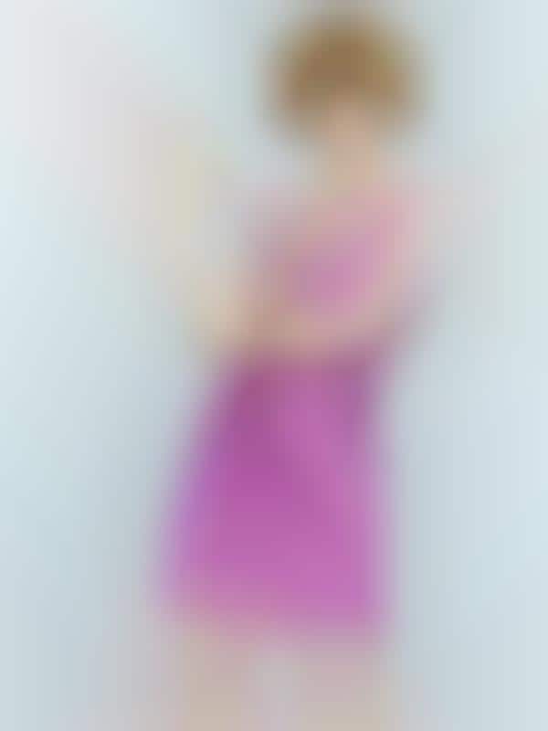 Feminine Permed-Hair Shoots